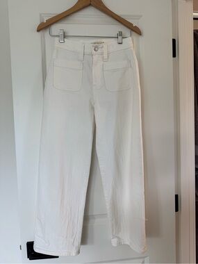 Madewell Perfect Vintage Wide Leg Jean White 25P